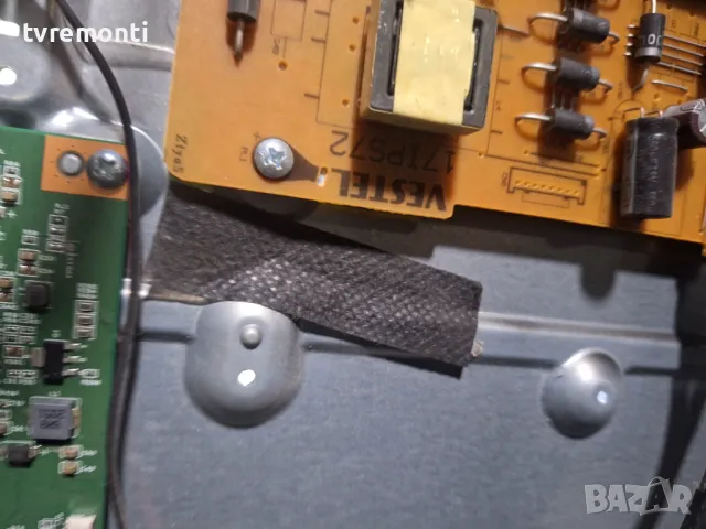 POWER BOARD ,17IPS72, for телевизор Nokia Smart 4300A ,for 43inc DISPLAY VES430QNZH-N4-Z02, снимка 2 - Части и Платки - 49217844