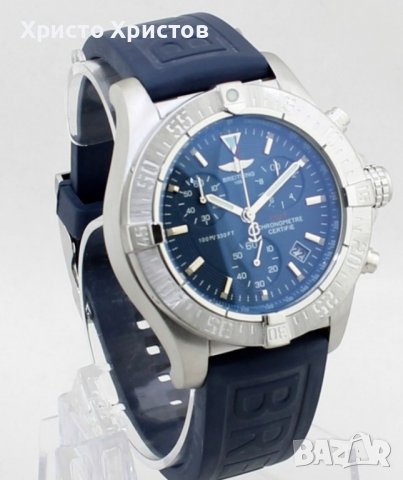 Мъжки луксозен часовник Breitling, снимка 3 - Мъжки - 41761428