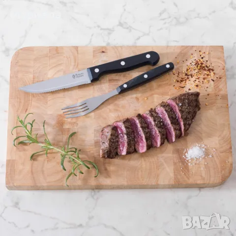 Russell Hobbs Комплект прибори за стек от 12 части , Ножове и вилици за барбекю, снимка 5 - Прибори за хранене, готвене и сервиране - 49841894