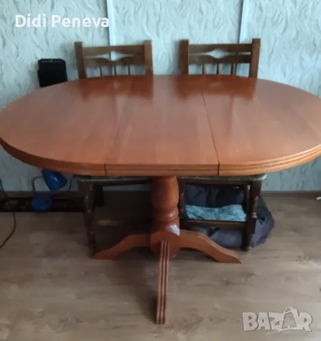 Продавам масивна маса , снимка 4 - Маси - 55840783