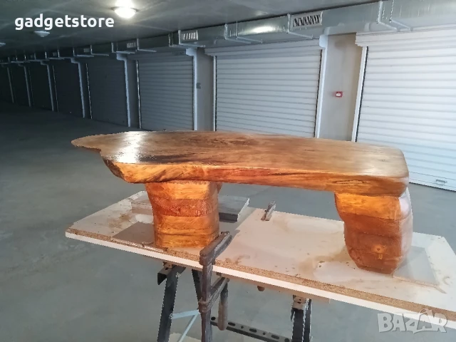 Ръчно изработена маса от три вида дърво, снимка 8 - Декорация за дома - 50792036