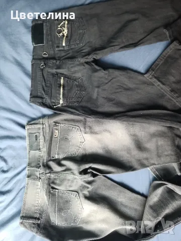 Дънкови панталони 26-27, снимка 3 - Панталони - 48979554