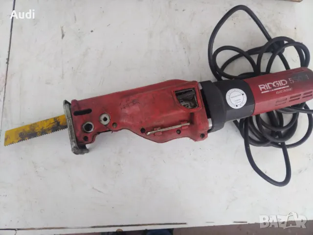 Електрическа ножовка-саблен трион  RIDGID 550-1  мощност: 1200W  5.3А  За рязане на метал, дърво, пл, снимка 11 - Други инструменти - 49746812