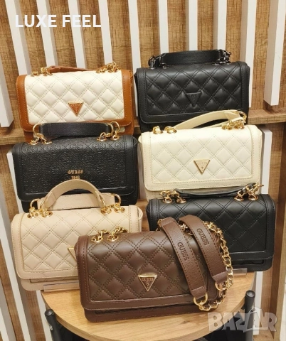 Дамски Кожени Чанти ⚜️ GUESS , снимка 8 - Чанти - 52542657