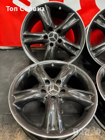 Алуминиеви джанти за Мерцедес, Спорт пакет, 17 цола, 5х112, снимка 5 - Гуми и джанти - 49695857