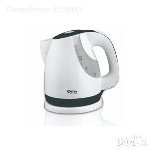 Електрическа кана Voltz 2200W, 1.6л., Бял/черен, Бял/червен, Черна, снимка 6 - Друга електроника - 48443843