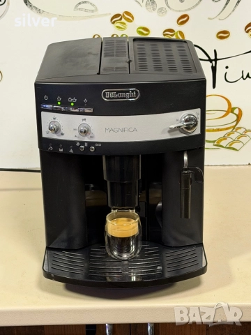 Кафемашина кафе автомат delonghi magnifica с гаранция, снимка 2 - Кафемашини - 52755165