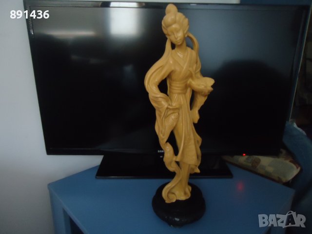 Голяма фигура статуетка японка риби шаран, снимка 2 - Статуетки - 38885102