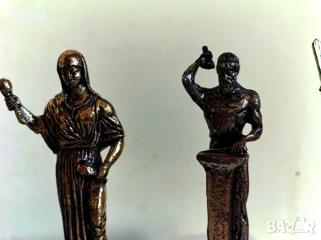 Колекционерски Бронзови Фигурки-Боговете На Олимп, снимка 9 - Колекции - 53137160