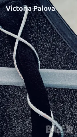 Елегантна черна рокля  VON TROSKA, снимка 4 - Рокли - 50408722