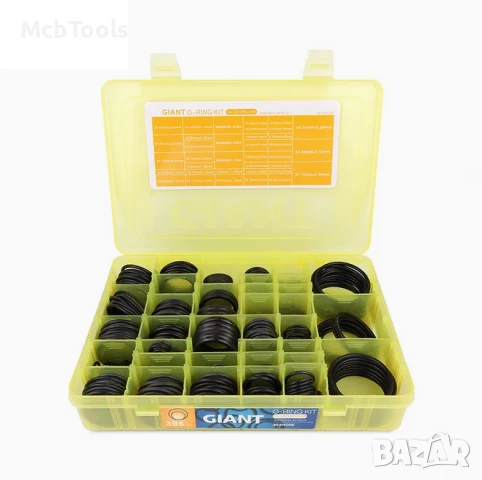 Комплект уплътнения О-пръстени в кутия – 396бр