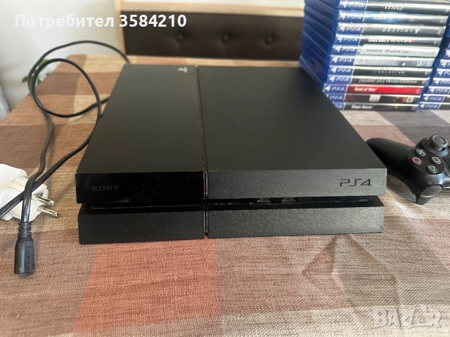 PS4 CUH-1003A + 23 страхотни игри + 2 контролера в перфектно състояние!, снимка 5 - PlayStation конзоли - 52446673