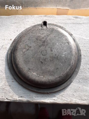 Калаена чиния за стена Essingen 95% Stauien Zinn, снимка 4 - Антикварни и старинни предмети - 34273133