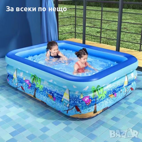✨Удебелен детски надуваем басейн, различни размери