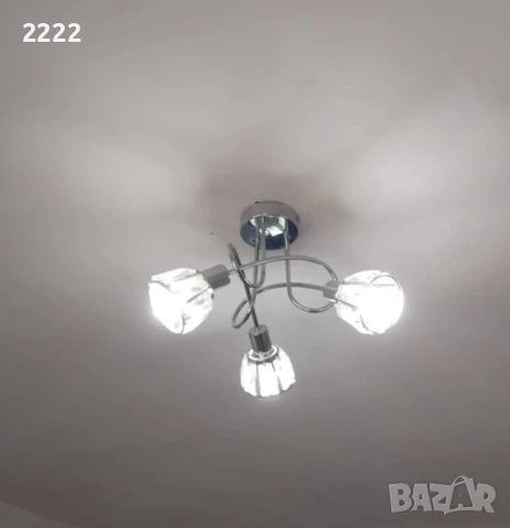 Троен полилей Rabalux, снимка 8 - Полилеи - 51286104