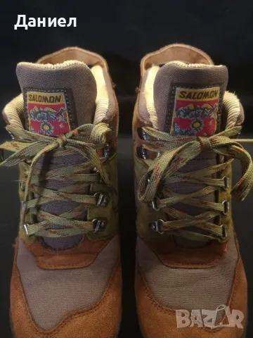 Винтидж обувки Salomon , снимка 2 - Мъжки боти - 48489411