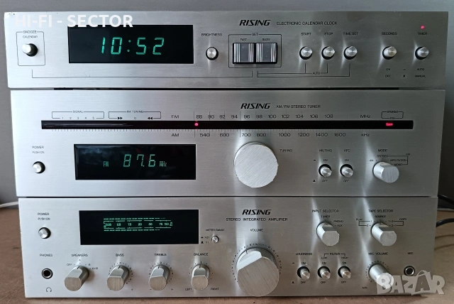 RISING Vintage компоненти , снимка 3 - Ресийвъри, усилватели, смесителни пултове - 53725584