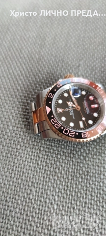 Мъжки луксозен часовник Rolex GMT-Master II Oyster, 40 mm, Oystersteel and Everose gold , снимка 2 - Мъжки - 52874934