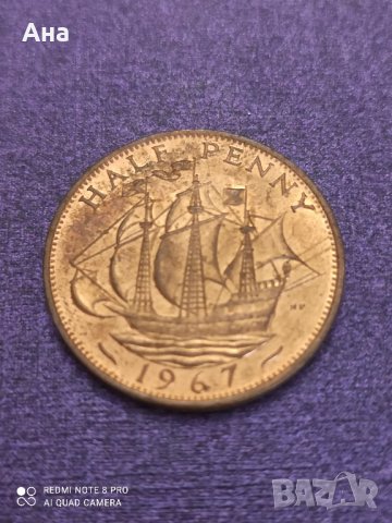 1/2 Пени 1967 година

, снимка 1