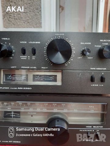 AKAI AM 2350 и AKAI AT 2250, снимка 4 - Ресийвъри, усилватели, смесителни пултове - 41867357