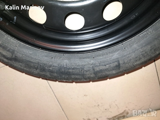 резервен авариен комплект 5х112 16 цола, снимка 4 - Гуми и джанти - 53445896