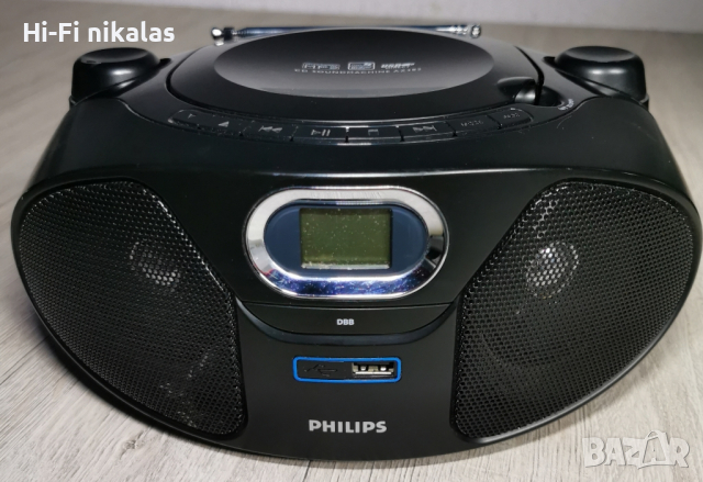 FM радио касетофон USB CD плейър PHILIPS AZ382 AZ385 AZ382