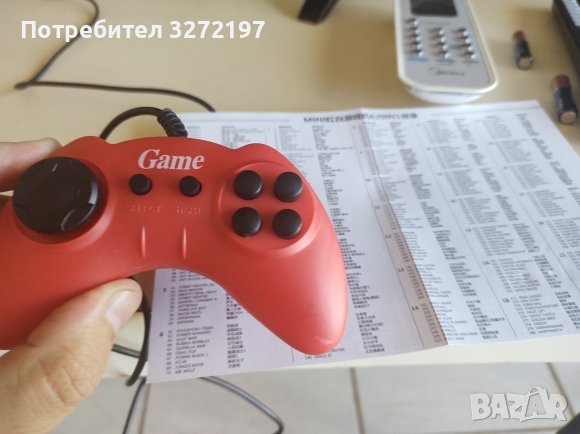 Ретро Игрова конзола повече от 620 игри без повторения+2 джойстка, снимка 11 - Други игри и конзоли - 41081610