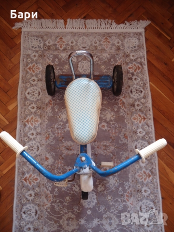 Стар детски велосипед,колело на педали- триколка, снимка 2 - Други ценни предмети - 36053368