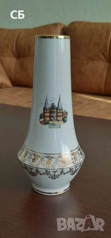 Средноголеми керамични вази от Ирландия, Германия и Нидерландия, снимка 10 - Вази - 48762949