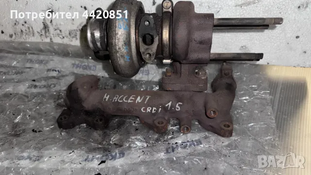 Турбо компресор за Hyundai Accent -  28231-27500 / KK084531