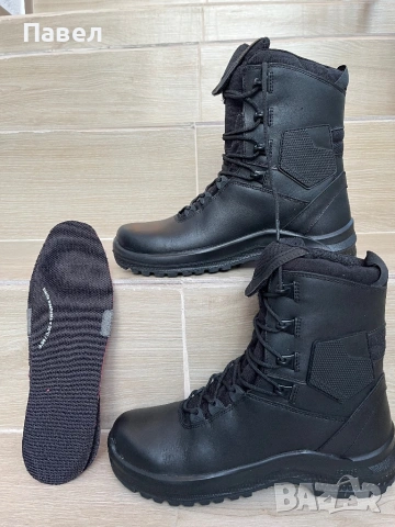 Мъжки черни кубинки Кавалер от естествена кожа