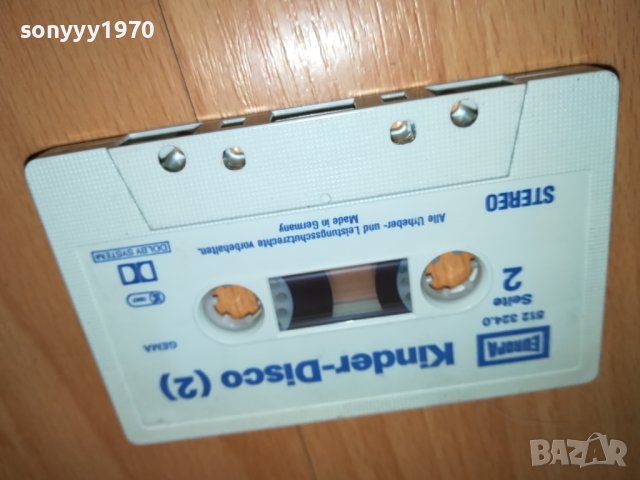 KINDER DISCO 2-КАСЕТА ОТ ГЕРМАНИЯ 1906231445, снимка 2 - Аудио касети - 41264716