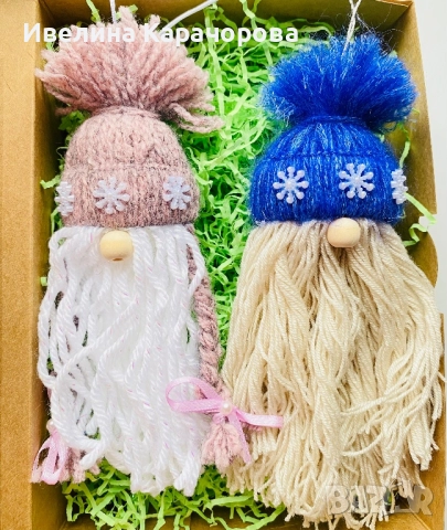 Коледни гномчета , снимка 10 - Декорация за дома - 52488520