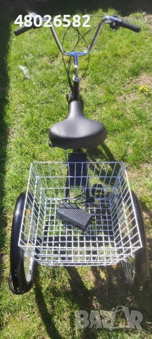 електрическа триколка 20цола, снимка 8 - Велосипеди - 53779944