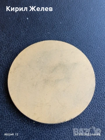 Плакет 1981г. СПОРТ в БЪЛГАРИЯ ПЛЕВЕН 22171, снимка 4 - Антикварни и старинни предмети - 51331600