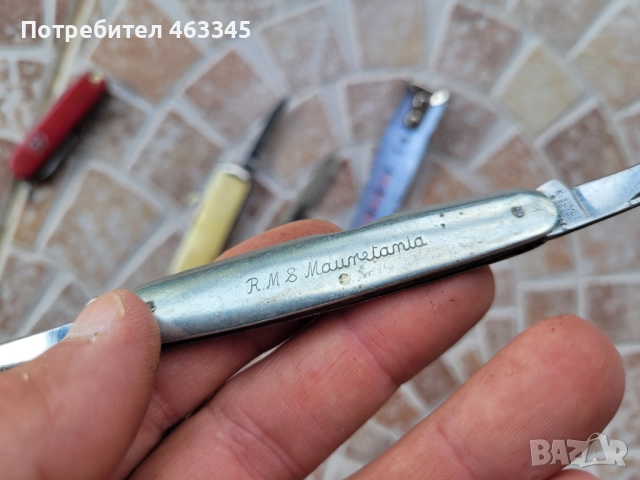 Нож, джобно ножче-6, снимка 7 - Антикварни и старинни предмети - 51632399