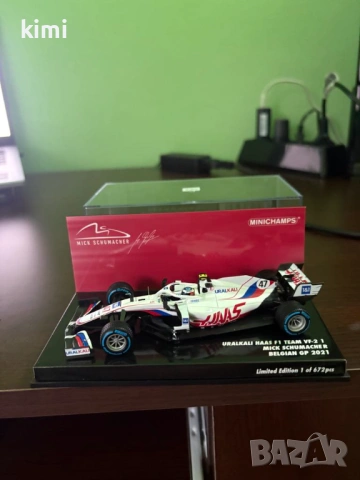 продавам редки модели формула 1 мащаб 1.43 на minichamps, снимка 3 - Колекции - 46021376