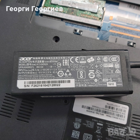 Продавам лаптоп на части ACER Aspire ES1-432, снимка 6 - Лаптопи за дома - 36147326