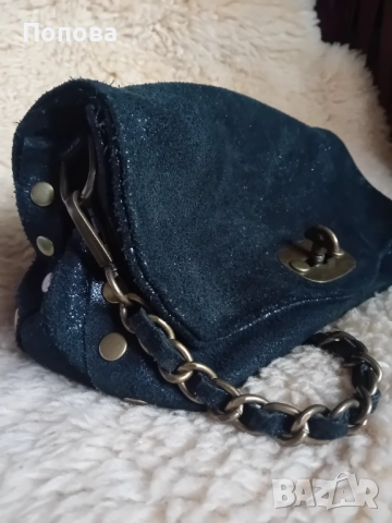 Уникална италианска чанта естествена кожа , снимка 10 - Чанти - 52195136