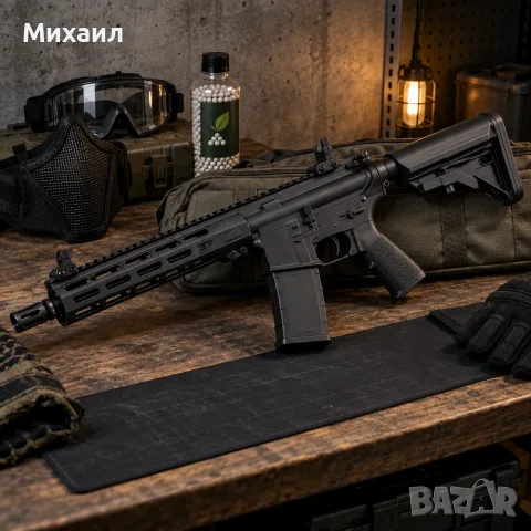 WELLPRO WE07 AR15 Airsoft – 30 RPS, DSG и Eshooter ETU