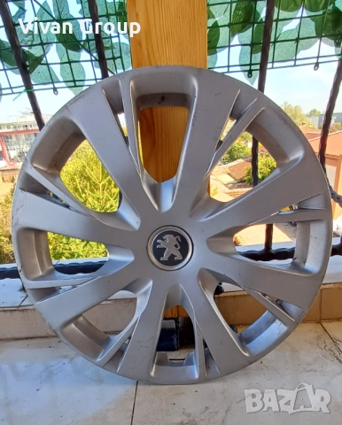 1 брой оригинален тас Пежо 15 цола , снимка 2 - Аксесоари и консумативи - 52244023