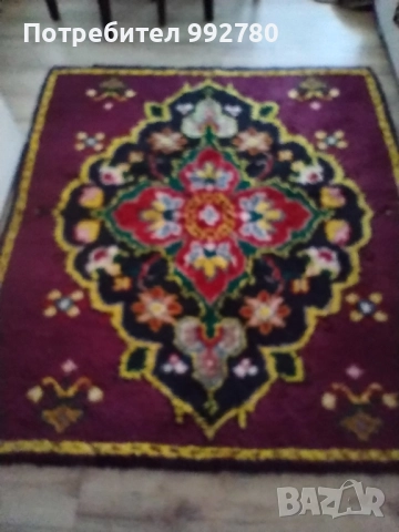 Китеник 100% вълна - 2 броя, снимка 5 - Покривки за легло - 51799390