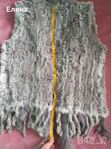 Елек естествен косъм, снимка 7 - Елеци - 52277830