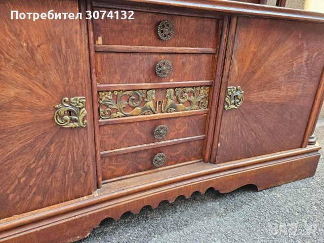 Контрабюфет с обков от месинг, снимка 2 - Бюфети - 53565749