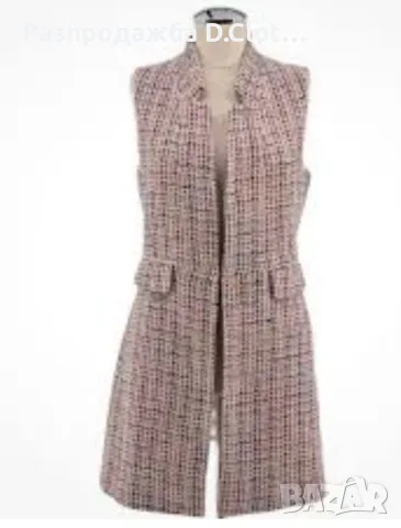 Zara XS букле -дълъг елек/Рокля/