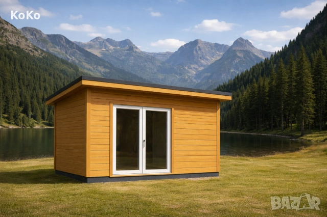 Дървено бунгало с баня и WC – подходящо за къмпинги и туристически обекти, снимка 4 - Дърводелски услуги - 53078555