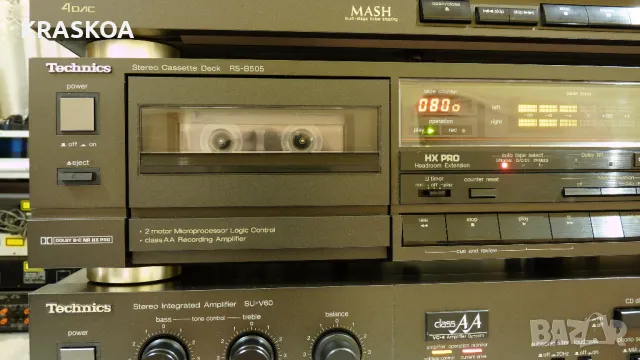 TECHNICS SU-V60 & RS-B505 & SL-P477A, снимка 9 - Ресийвъри, усилватели, смесителни пултове - 47400120