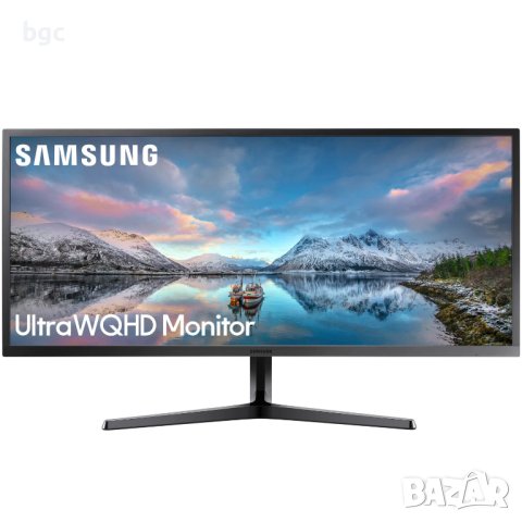 НОВ 34" Монитор Ultra Wide QHD, 60Hz, 4ms, DisplayPort, FreeSync, Dark Blue Gray, LS34J550WQRXEN, снимка 10 - Монитори - 44217417