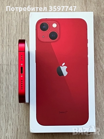 iPhone 13 128GB RED 97% Battery В ГАРАНЦИЯ!, снимка 6 - Apple iPhone - 52971453