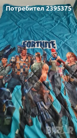 3 D шалте за легло - Фортнайн - Fortnite Game, снимка 5 - Покривки за легло - 41414375